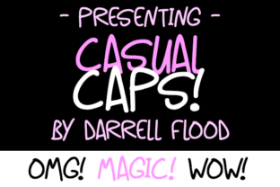 Casual Caps: A Font for Friendly Branding