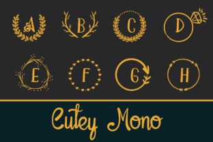 Cutey Mono Font for Creative Designers