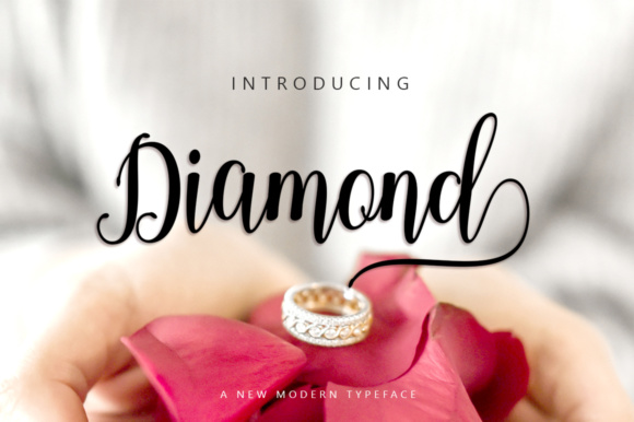 Diamond Script: A Versatile Handwritten Font for Editorial Design
