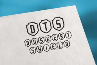 DuskerT Shield Font for Striking Branding and Business Designs