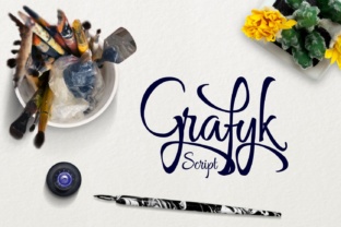 Grafyk Font Review: A Bold Script for Campaign Headlines