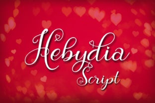 Hebydia Font for a Romantic and Playful Brand Identity
