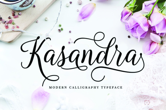 Kasandra Script: A Modern Calligraphy Typeface for Editorial Design