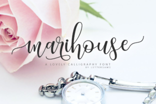 Marihouse Script: A Calligraphy Typeface for Digital Branding