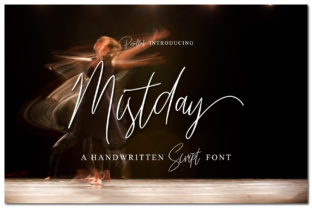 Mistday: A Modern Script Font with Signature Elegance