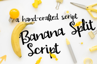 PN Banana Split Script: A Playful Typeface for Creative Campaigns