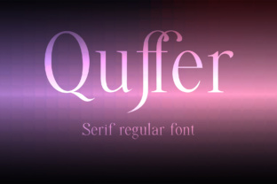 Quffer: A Serif Font That Elevates Brand Headlines
