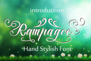 Rampagoe Font: A Handsome Script for Creative Product Makers