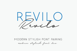 Revilo Duo: A Stylish Font for Creative Projects