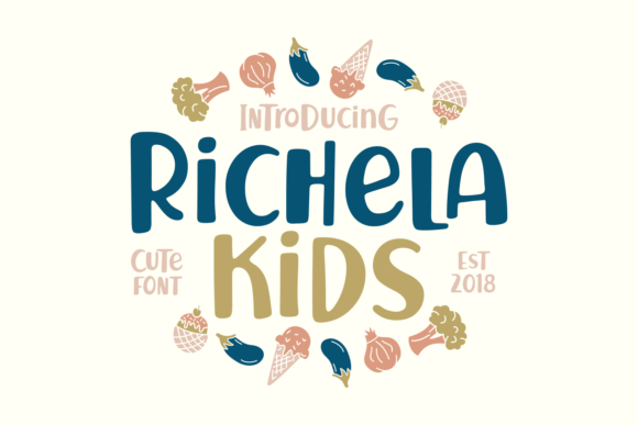 Richela Kids: A Playful Script Font for Stronger Campaigns