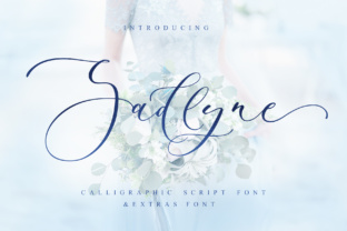 Sadlyne: A Handwritten Typeface for Digital Elegance
