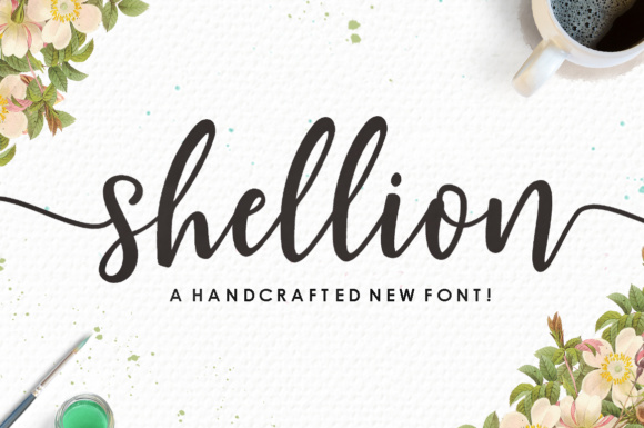 Shellion Font – A Script Typeface for Memorable Branding and Campaigns