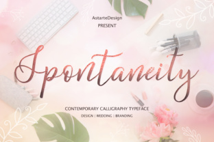 Spontaneity Font: A Graceful Script for Editorial Design