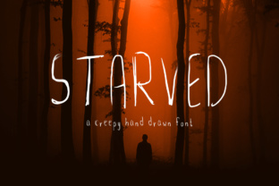Starved Font for Halloween Branding and Creative Business Projects