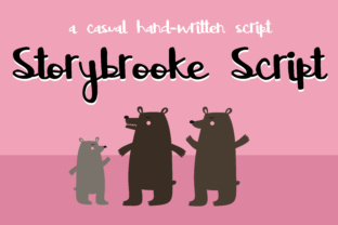Storybrooke Script Font: A Playful Typeface for Creative Makers