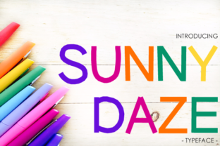 Sunny Daze Font for Modern Web Design Projects