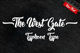 The West Gate Font for Bold, Retro-Inspired Campaign Design
