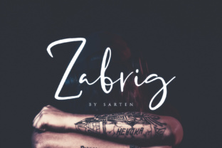 Zabrig Handwritten Font in Real-World Branding Projects